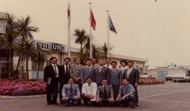 1982年6月,赴日本考察01