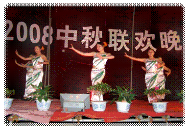 说明: D:\新加卷 (D)\hyf\辛集化工B卷(2017.3.28)\配图\第三部分四党建与企业文化\插图29——大型演出\2008年天柱公司中秋联欢晚会.JPG